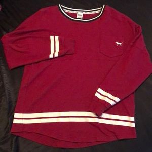 PINK Long Sleeve Jersey Shirt